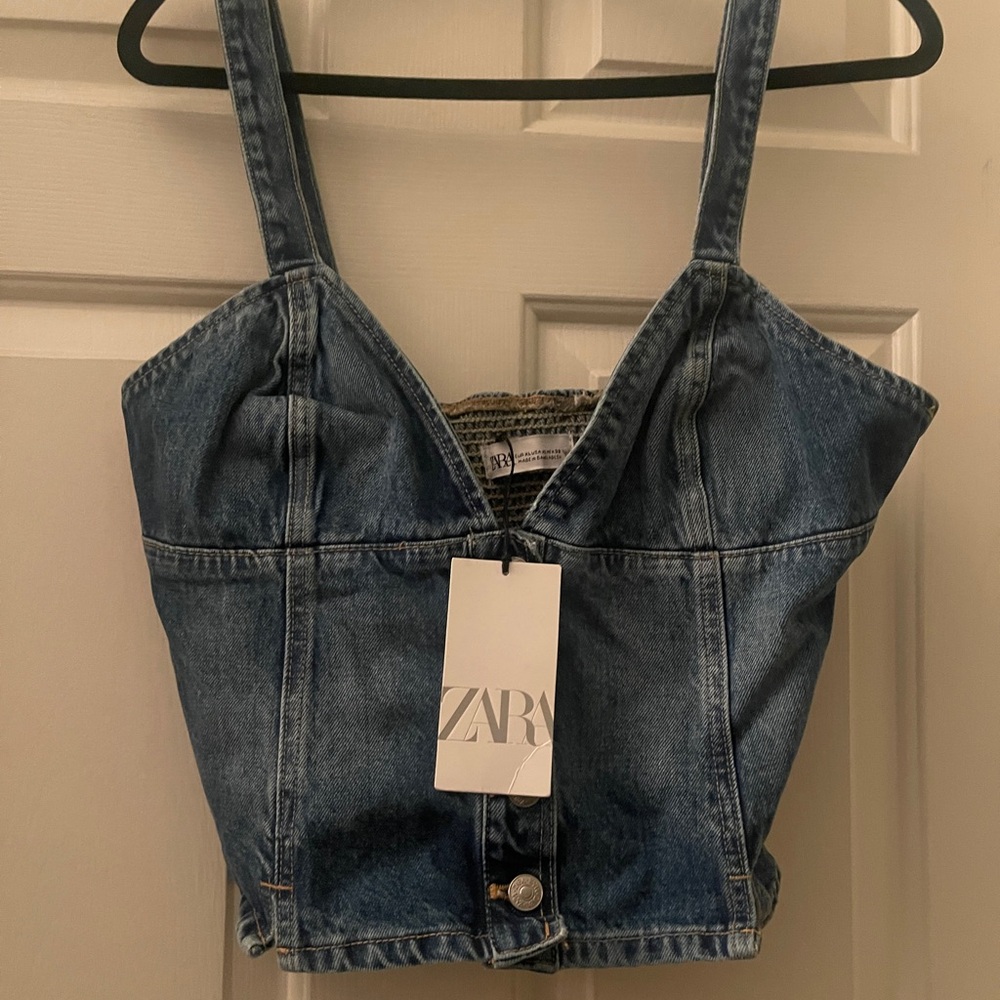 Denim Top - Picture 3 of 5
